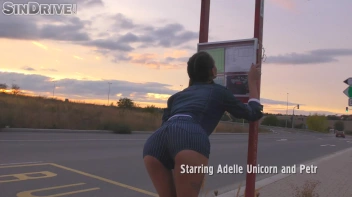 Tiny Blonde Hitchhiker Gets Railed Screencap 2 on sinx.preview.netperv.com