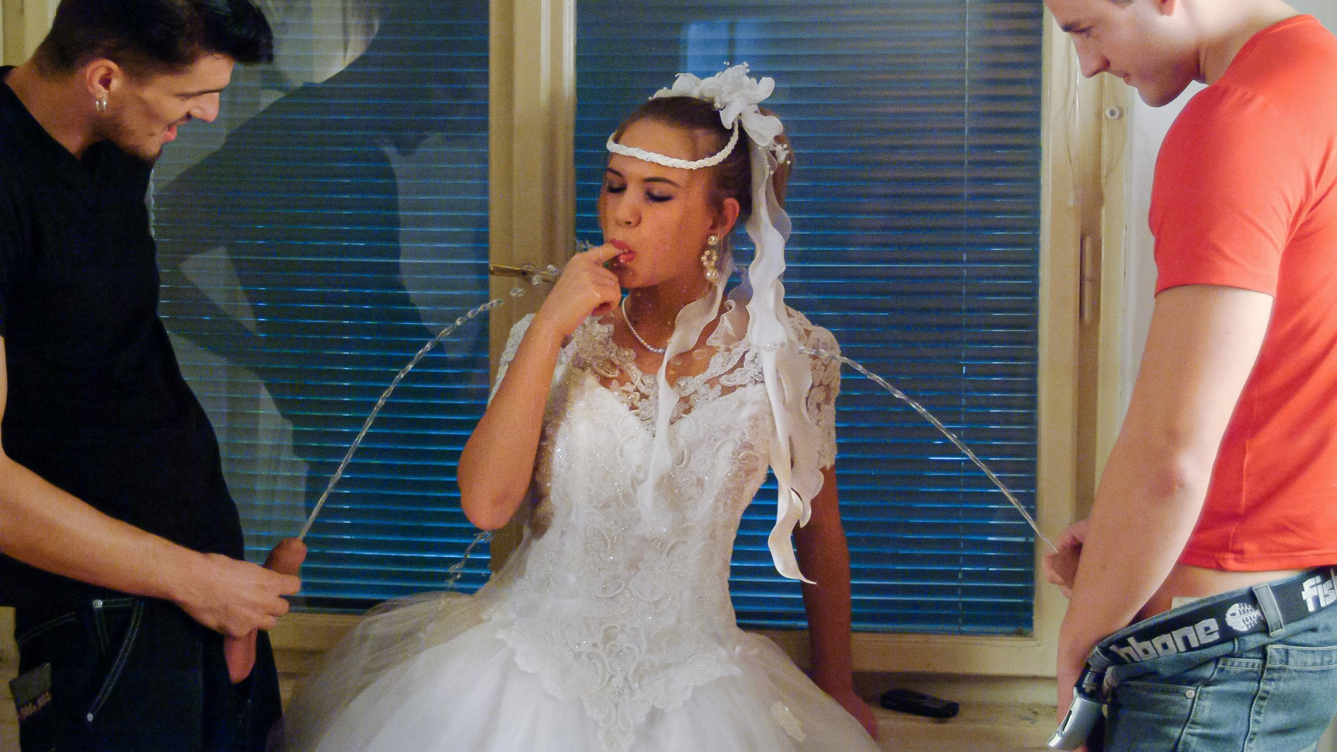 Pissing On Her Wedding Dress on sinx.preview.netperv.com