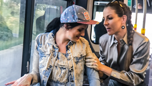 Latest deal - Bus Ride Turns Wet And Messy For Hot Babes