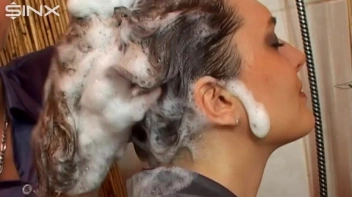 Hot Brunette Gets Her Hair Lathered In Shower Screencap 42 on sinx.preview.netperv.com