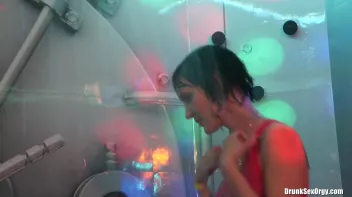 Bimbo Birthday Bash Part 2 - Shower Cam Screencap 1 on sinx.preview.netperv.com