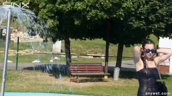 Raven Haired Hottie Soaks Herself At Waterpark Screencap 62 on sinx.preview.netperv.com