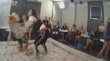 Messy Wrestling: Freak Up Your Fancy With A Full Body Blast Of Mud! Screencap 12 on sinx.preview.netperv.com