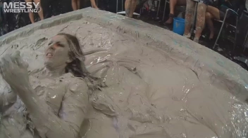 Messy Wrestling: Freak Up Your Fancy With A Full Body Blast Of Mud! Screencap 34 on sinx.preview.netperv.com