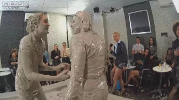 Messy Wrestling: Freak Up Your Fancy With A Full Body Blast Of Mud! Screencap 49 on sinx.preview.netperv.com