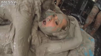 Messy Wrestling: Freak Up Your Fancy With A Full Body Blast Of Mud! Screencap 53 on sinx.preview.netperv.com