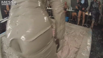 Messy Wrestling: Freak Up Your Fancy With A Full Body Blast Of Mud! Screencap 60 on sinx.preview.netperv.com