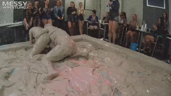 Messy Wrestling: Freak Up Your Fancy With A Full Body Blast Of Mud! Screencap 63 on sinx.preview.netperv.com