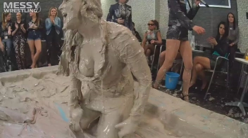 Messy Wrestling: Freak Up Your Fancy With A Full Body Blast Of Mud! Screencap 66 on sinx.preview.netperv.com