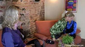 Very Hands On Piss Interview Screencap 5 on sinx.preview.netperv.com