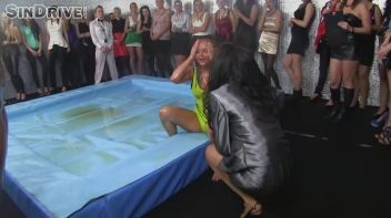 Oily Wrestling: Jenna Lovely vs. Nicole Vice & Erika vs. Tanya Screencap 60 on sinx.preview.netperv.com