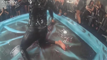 Messy Wrestling: Lost Footage Found! 2 In-Your-Face Oil Matches 4 The Price Of 1! Action Cam Footage! Screencap 89 on sinx.preview.netperv.com