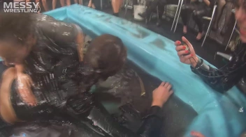 Messy Wrestling: Lost Footage Found! 2 In-Your-Face Oil Matches 4 The Price Of 1! Action Cam Footage! Screencap 96 on sinx.preview.netperv.com