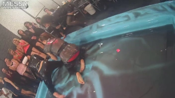 Messy Wrestling: Lost Footage Found! 2 In-Your-Face Oil Matches 4 The Price Of 1! Action Cam Footage! Screencap 65 on sinx.preview.netperv.com