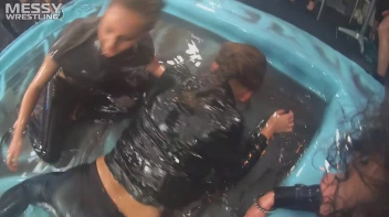 Messy Wrestling: Lost Footage Found! 2 In-Your-Face Oil Matches 4 The Price Of 1! Action Cam Footage! Screencap 73 on sinx.preview.netperv.com