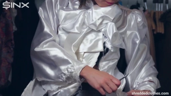 Big Tittied Brunette's Clothes Shredding Saga - Cam 1 Screencap 25 on sinx.preview.netperv.com