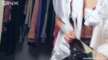 Big Tittied Brunette's Clothes Shredding Saga - Cam 1 Screencap 82 on sinx.preview.netperv.com