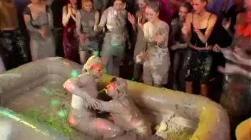 Elegant Muddy Wrestling? Screencap 14 on sinx.preview.netperv.com