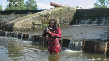 Ebony Babe Goes For A Swim In School Uniform Screencap 32 on sinx.preview.netperv.com