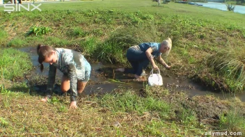 Hot Babes Catfight In Muddy Stream Screencap 34 on sinx.preview.netperv.com