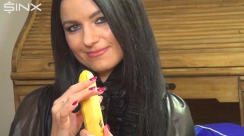 Pantyhose Banana Trampling For Raven Haired Minx Screencap 2 on sinx.preview.netperv.com