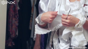 Big Tittied Brunette's Clothes Shredding Saga - Cam 1 Screencap 46 on sinx.preview.netperv.com