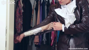 Big Tittied Brunette's Clothes Shredding Saga - Cam 1 Screencap 5 on sinx.preview.netperv.com