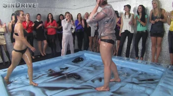 Oily Wrestling: Tatiana Milovani vs. Angelina Screencap 72 on sinx.preview.netperv.com