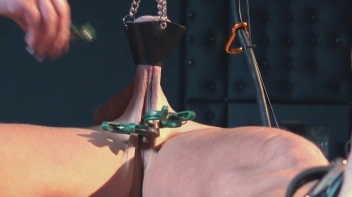 Die Eier langegezogen und die Nippl hart bespielt Screencap 7 on sinx.preview.netperv.com