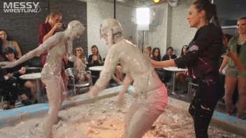 Muddy Wrestling: Matching Cutie Babes Go Mud Crazy Screencap 104 on sinx.preview.netperv.com