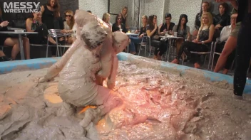 Muddy Wrestling: Matching Cutie Babes Go Mud Crazy Screencap 47 on sinx.preview.netperv.com