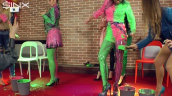 Teammates Cover Each Other In Plaster And Goo Screencap 32 on sinx.preview.netperv.com