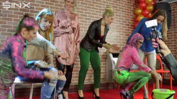 Teammates Cover Each Other In Plaster And Goo Screencap 44 on sinx.preview.netperv.com