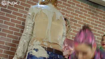 Teammates Cover Each Other In Plaster And Goo Screencap 53 on sinx.preview.netperv.com