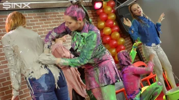 Teammates Cover Each Other In Plaster And Goo Screencap 54 on sinx.preview.netperv.com