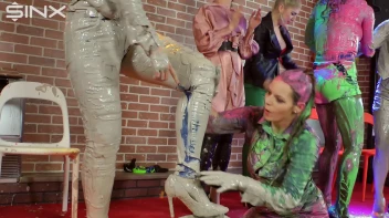 Teammates Cover Each Other In Plaster And Goo Screencap 62 on sinx.preview.netperv.com