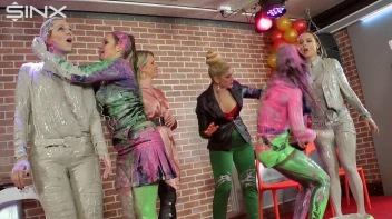 Teammates Cover Each Other In Plaster And Goo Screencap 66 on sinx.preview.netperv.com