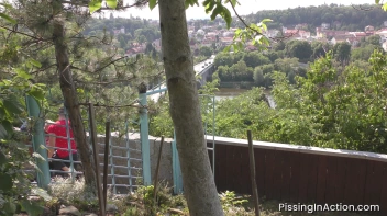 Satin Clad Blonde Takes Piss Showers During Outdoor Foursome Frenzy Screencap 14 on sinx.preview.netperv.com