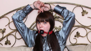 Latest deal - Ball Gagged Babe Drools Down Herself