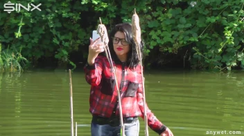 Mysterious Poser Falls Into The River - Cam 1 Screencap 8 on sinx.preview.netperv.com