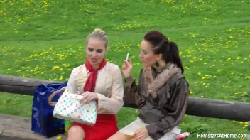 Messy Catfight Ends Up In The Pond Screencap 53 on sinx.preview.netperv.com