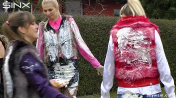Clothed Food Fight Gets Out Of Control - Cam 1 Screencap 76 on sinx.preview.netperv.com