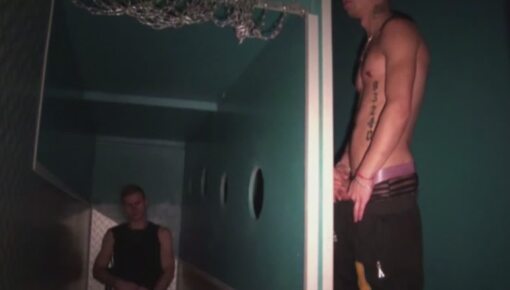 Latest deal - straight arab sucked by gay in glory holes