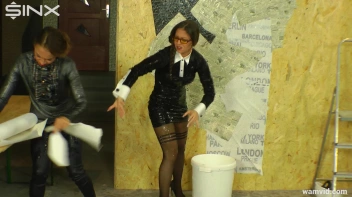 Sexy girls get sticky with glue Screencap 19 on sinx.preview.netperv.com