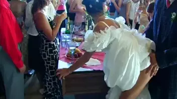 Wedding Celebration Part 1 - Cam 1 Screencap 41 on sinx.preview.netperv.com