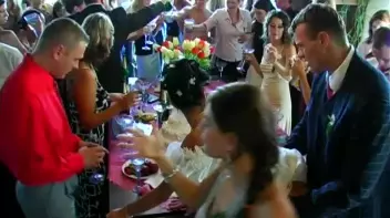 Wedding Celebration Part 1 - Cam 1 Screencap 42 on sinx.preview.netperv.com