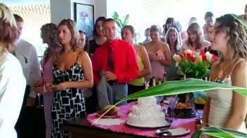 Wedding Celebration Part 1 - Cam 1 Screencap 7 on sinx.preview.netperv.com