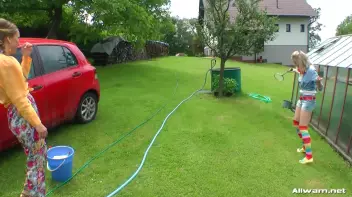 Country Chicks' Hog-Wild Wetlook Car Wash Screencap 10 on sinx.preview.netperv.com