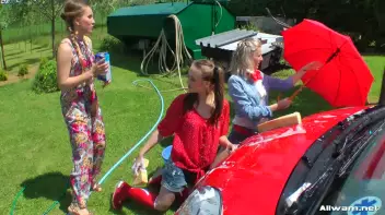 Country Chicks' Hog-Wild Wetlook Car Wash Screencap 48 on sinx.preview.netperv.com