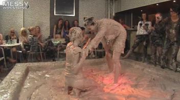 Muddy Wrestling: Raging Regina vs.The Cinnamon Buns Screencap 43 on sinx.preview.netperv.com
